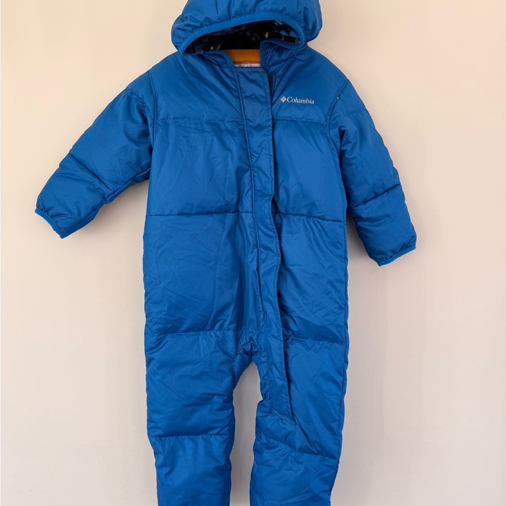 Columbia Vibrant Blue Insulated Snowsuit